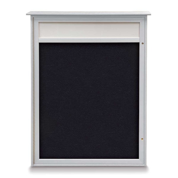 Double Door Enclosed Indoor Letterboard